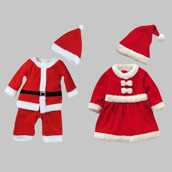 Buy DRE-ARJ-AB Santa Claus baby boys Christmas dress Unisex with Cap and  Bag (2-4 year) Online at Low Prices in India - Amazon.in