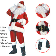 santaclausclothing, Polyester, Plus Size, Cosplay