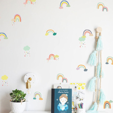 rainbow, Decor, bedroomwalldecal, Stickers