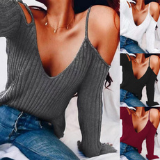 strapped, Fashion, Women's Casual Tops, Sexy Top