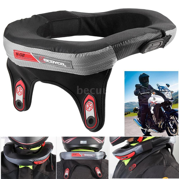 Motorcycle neck brace road shop riding