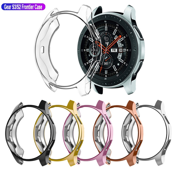 Gear S3 / S2 Case for Samsung Galaxy Watch 46mm 42mm Frontier Bracelet Smart Watch Replacement