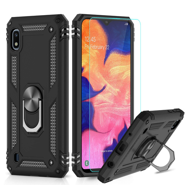 Samsung Galaxy A10e Case with HD Screen Protector Military Grade