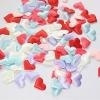 100Pcs Love Heart Padded Fabric Throwing Petals Table Wedding Party Decor Adorn 