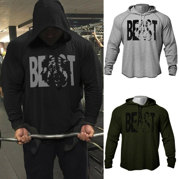 All Natural Brah Gym Fitness Workout Gifts' Men's Hoodie
