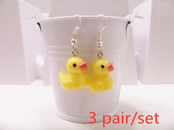 Rubber Ducky Earrings – OUR PPL