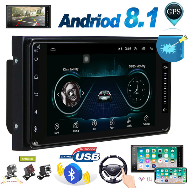 Android Car Stereo Radio Autoradio 7'' Touch Screen Car MP5 Player GPS Mirror Link FM Radio AUX USB Rear View Camera For Toyota Corolla