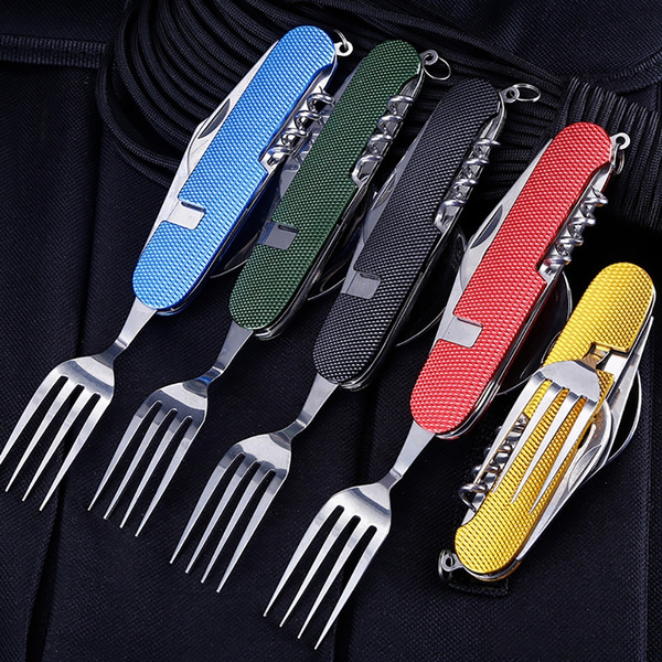 Stainless Steel Foldable Cutlery Set