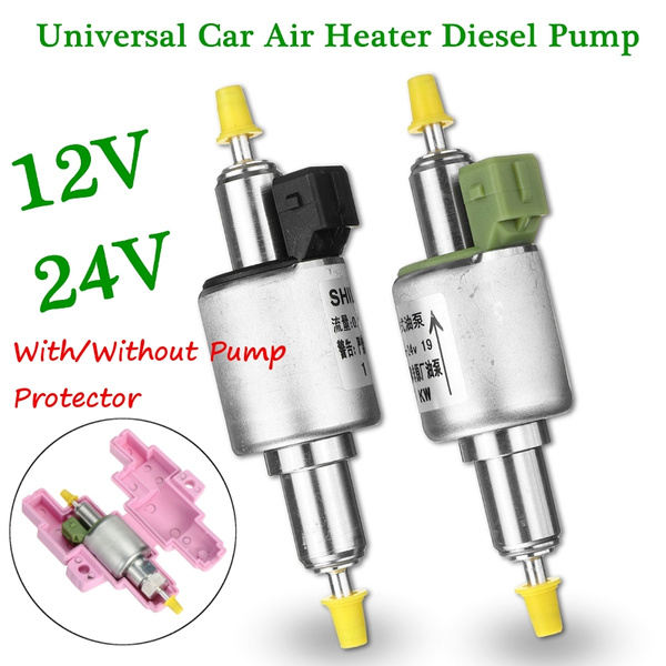 12V/24V diesel Air Heater Oil Fuel Pump with/without Pump Cover Protector  Suitable For all Car Van Truck Electric Air Parking Heater