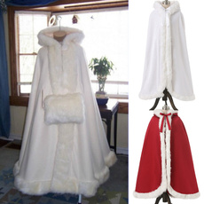 costumesforwomen, Ivory, hooded, fur