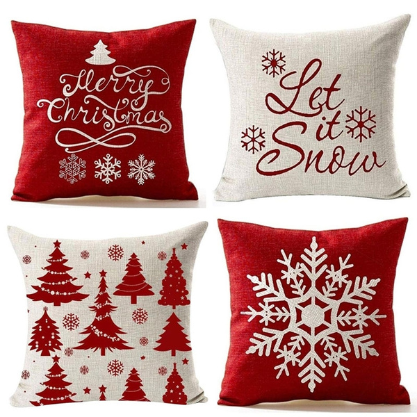large christmas throw pillows