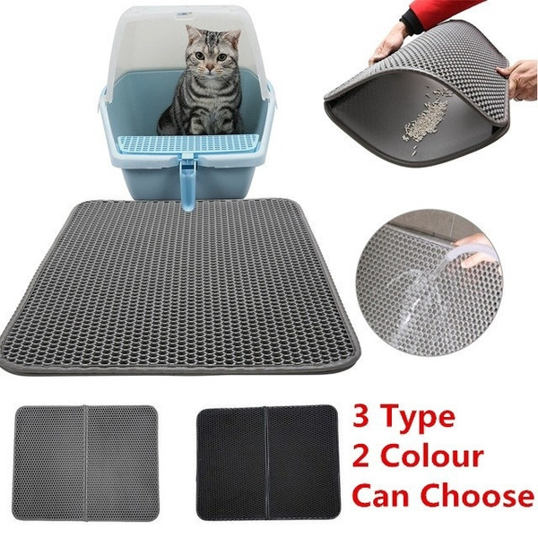2 layer sifting cat litter mat