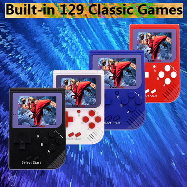 129 classic games built in