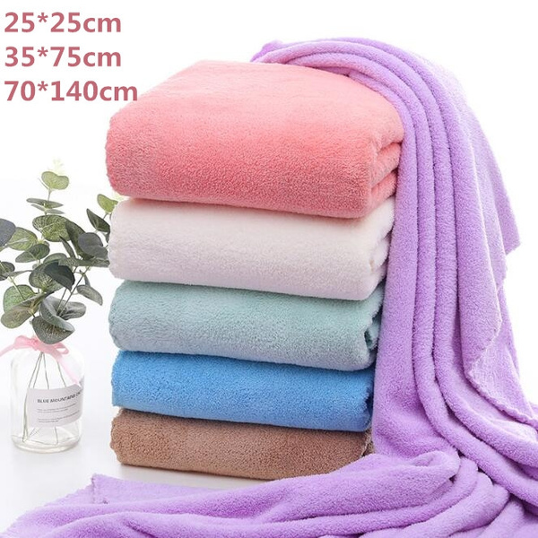 70*140cm Beach Large Bath Towels Quick Drying Microfiber Bath Towel Washcloths 