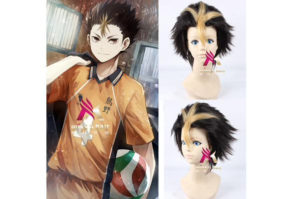 Haikyuu Season 4 Cosplay Wigs Akaashi Keiji Hinata Shoyo Nishinoya