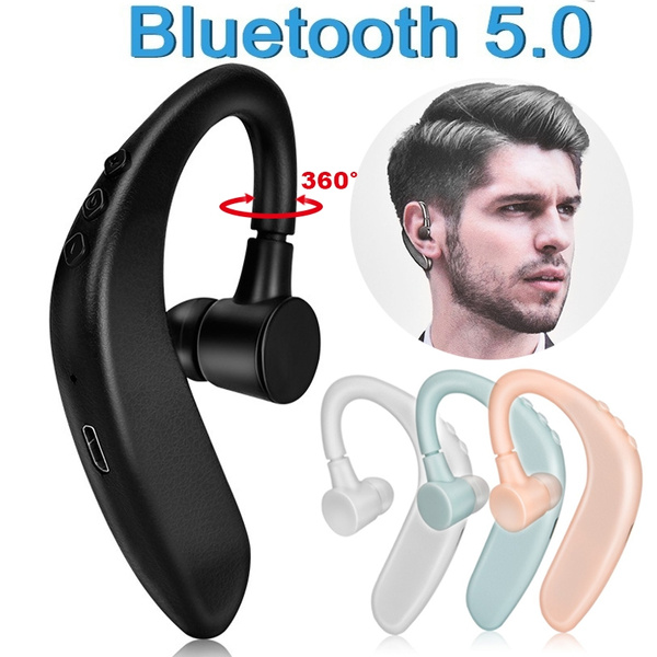 Generation Business Bluetooth Headset Ergonomic Ear-hook Bluetooth 5.0 Earphones Wireless Sport Earbuds with Mic | Wish