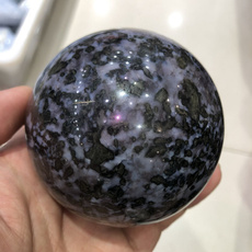 magiccrystal, quartz, astrophylliteball, gabbro