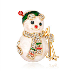 snowman, Pins, Gifts, brooch