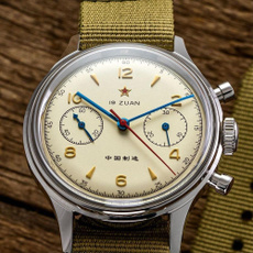 Chronograph, seagull1963watch, Skeleton, Clock