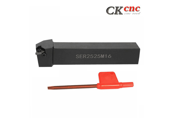 SER2525M16（25mm*150mm）lathe External Turning Tool Holder  For 16ER insert 