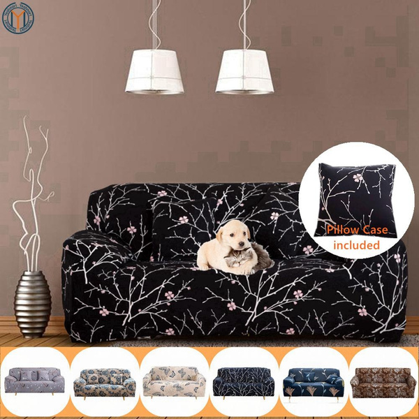Gift Pillow Case Cushion Cover, 3 Cushion Reclining Sofa Covers