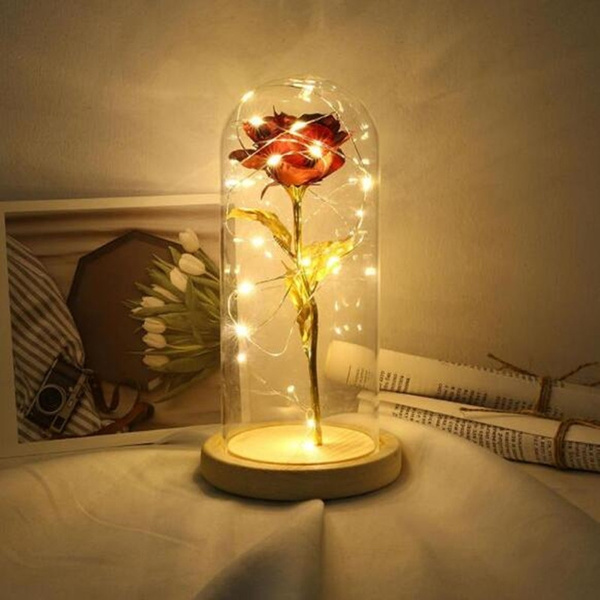 photo led rose lamp