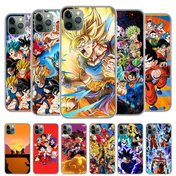 صور قمر ونجوم Japanese Anime Dragon Ball Z Goku Phone Case Dragon Ball Super Cover for IPhone 11 Pro Max IPhone 8 7 6S Plus X XS MAX 5 5S SE XR Concha Fundas Coque ... coque iphone xs Dragon Ball Z Goku