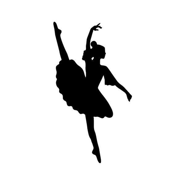 Cartoon Ballerina Silhouette Vinyl Car Sticker Craft Ballet Dancer Car Decor Decal | Wish Cartoon Ballerina Silhouette Vinyl Car Sticker Craft Ballet Dancer Car Decor Decal | Wish