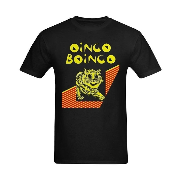 Men's Oingo Boingo Cat Album Design T-Shirt