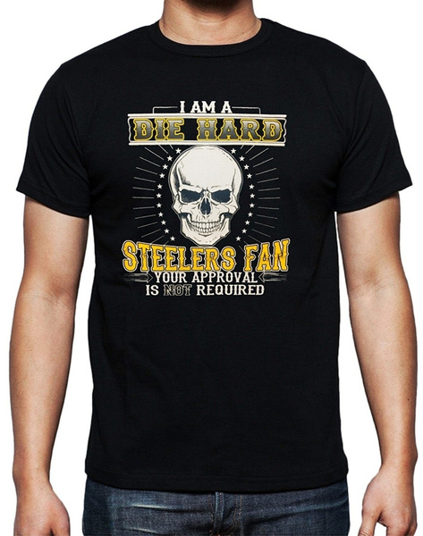 Custom Die Hard Steelers Fan Tee