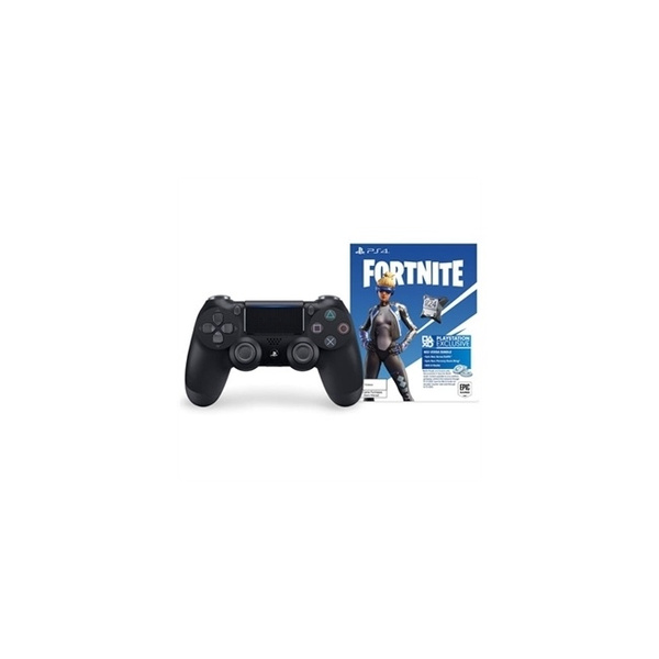 PS4 FORTNITE NEO VERSA DUALSHOCK 4 WIRELESS CONTROLLER BUNDLE (JET BLACK)