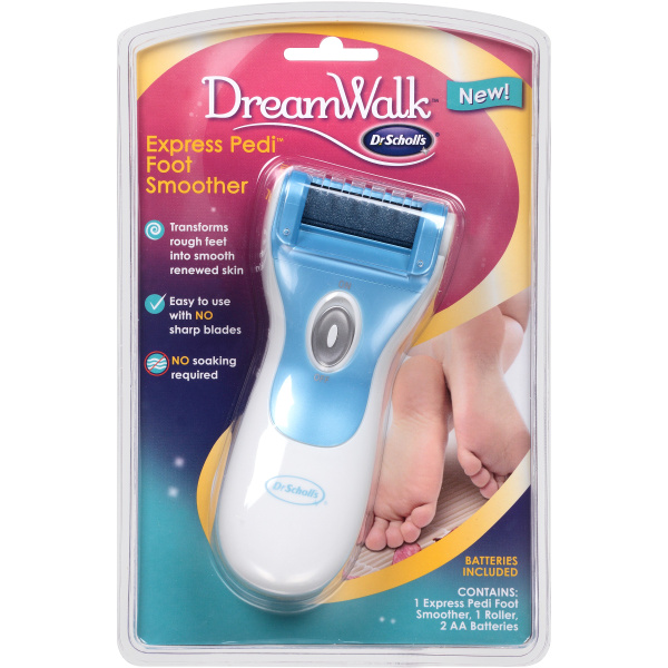 Dr. Scholl's Electric Foot Callus Remover - DreamWalk Express Pedi