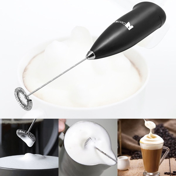 Hot Sale Milk Frother Handheld Battery Operated Electric Whisk For