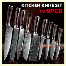 Steel, Kitchen & Dining, setknive, Laser