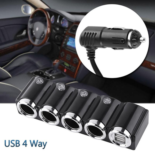 multi socket car charger