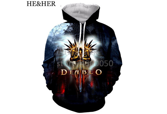diablo 3 moletom com capuz