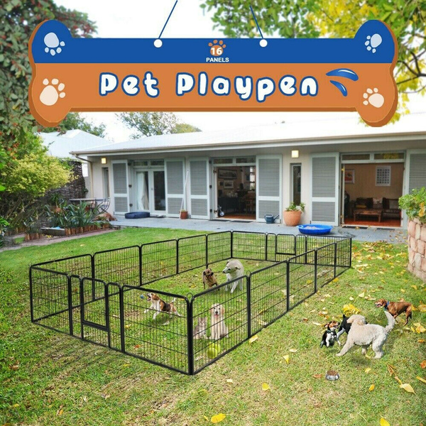 16 panel pet fence