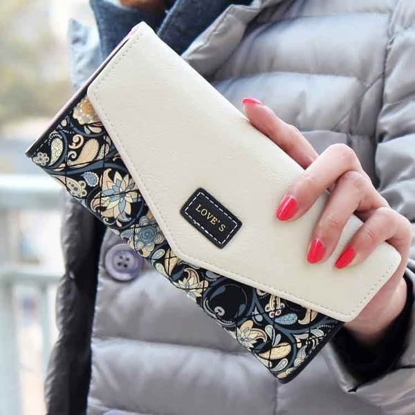 New Lady Fashion Long Wallets Women's Pouch Purse  Wallets for women, Card  purse, New ladies fashion