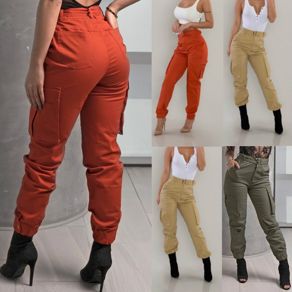 curvy fit cargo pants