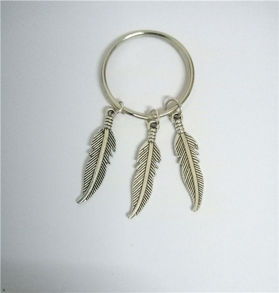 feather keyring