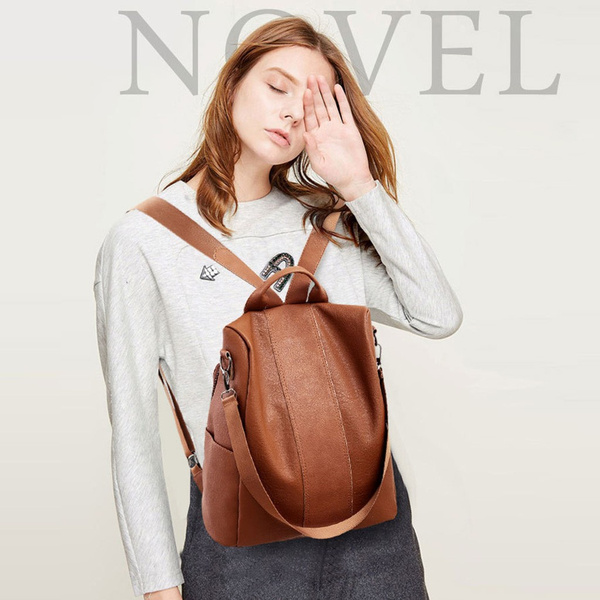 Casual Wild Women Anti-theft Backpack 