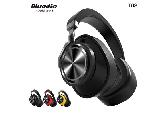 Bluedio T6S Bluetooth Headphones Active Noise Cancelling Wireless