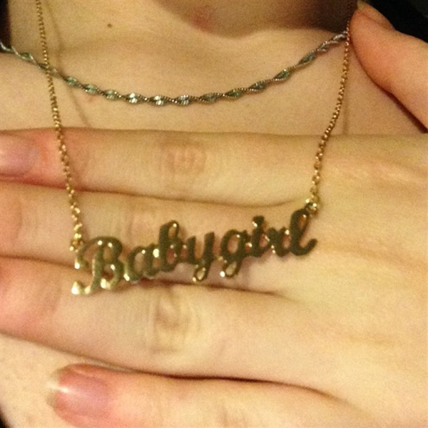 Babygirl Girl Personalized Necklace 