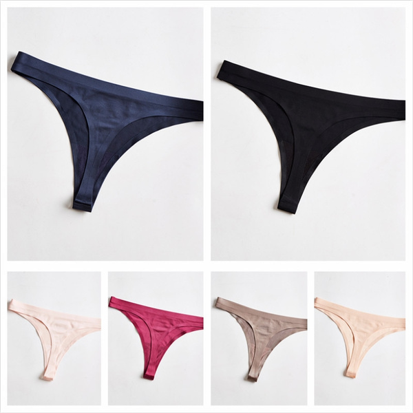 Seamless Silk Underwear Women, Invisible Seamless Underwear