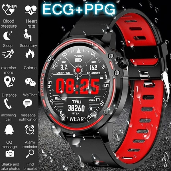 2019 New Arrival Microwear L8 Smart Watch ECG PPG Heart Blood Pressure  Multi-Sports Mode Man Smart Bracelet Reloj Inteligente Intelligente Uhr for  IOS Android | Wish