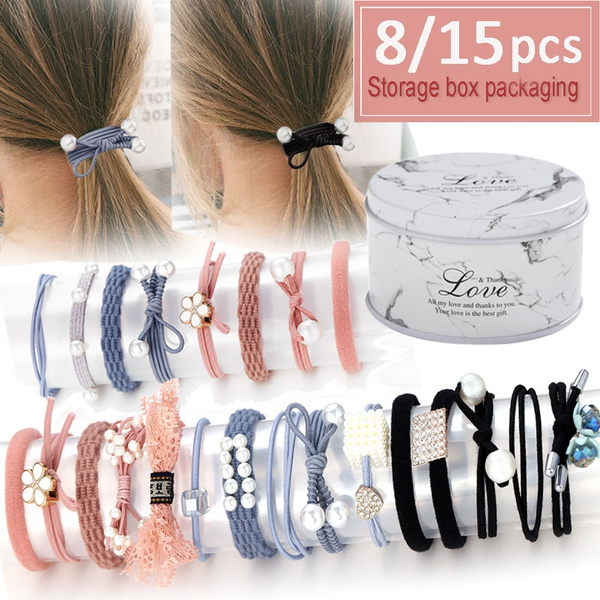 Best Deal for Hair Accessories for Girls, Women Elastic Hair Rope Ring