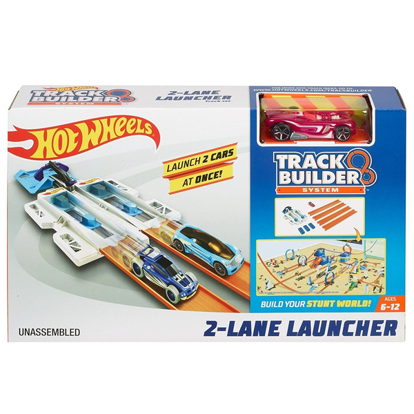 pista hot wheels track builder system