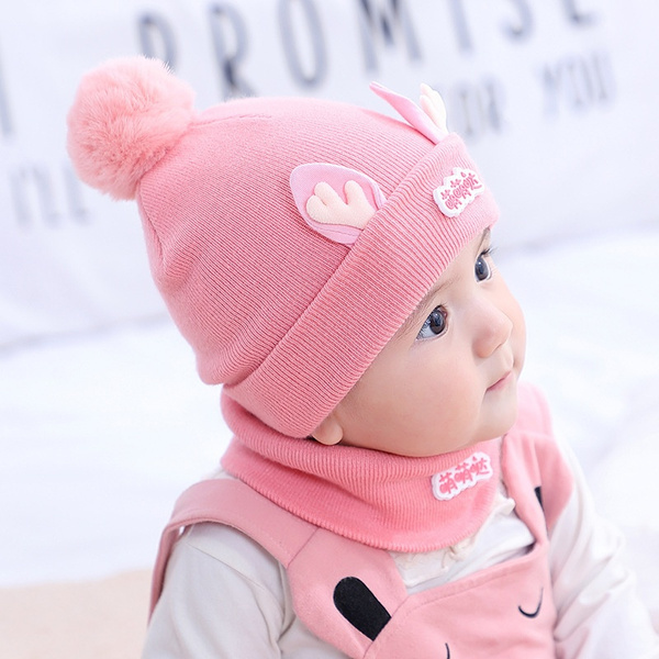 Infant girl hot sale winter hat