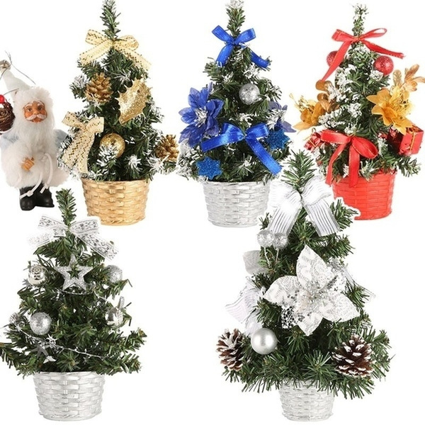 Merry Christmas Tree Bedroom Desk Decoration Toy Gift Home Christmas Decorations 