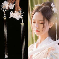 butterfly, dragon fly, Tassels, Traditional